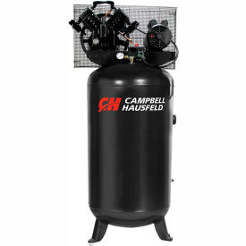 Campbell Hausfeld CE4104 Campbell Hausfeld® CE4104, 5HP, Single-Stage Comp, 80  Gal, Vert., 140 PSI, 16CFM, 1-Phase 230V image.