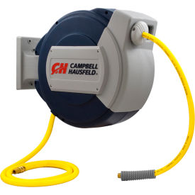 Campbell Hausfeld Retractable Hybrid Air Hose Reel with 3/8