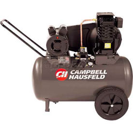 Campbell Hausfeld VT6183 Campbell Hausfeld® VT6183, Portable Electric Air Compressor, 2 HP, 20 Gal, Horizontal, 5.5 CFM image.