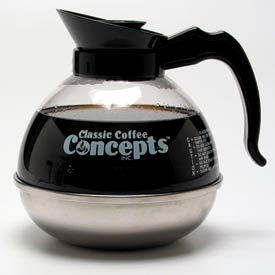 Classic Coffee Concepts, LodgingStar, Ju UD1012 12-Cup Unbreakable Commercial Decanter, Regular image.