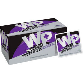 Probe Wipe Sachets, Unscented, 100 Wipes/Box view 2