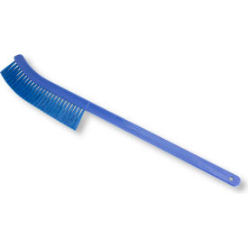 Carlisle Sanitary Maintenance 41198EC14 Carlisle Spectrum Wand Brush W/ Polyester Bristles 24"L, Blue image.
