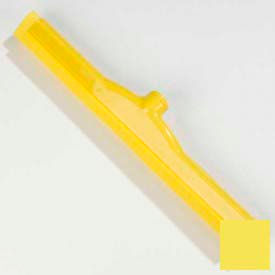 Carlisle Sanitary Maintenance 4156704 Spectrum® Plastic Hygienic Squeegee 18" - Yellow - 4156704 image.