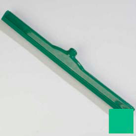 Carlisle Sanitary Maintenance 4156809 Spectrum® Plastic Hygienic Squeegee 24" - Green - 4156809 image.
