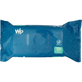 Premium Adult Washcloth, 100 Wipes, 6 Packs/Case view 2