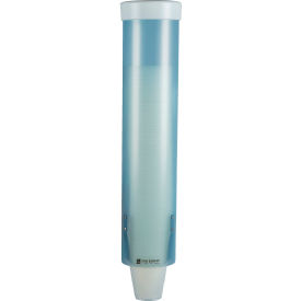 Medium Pull-Type Water Cup Dispensers Frosted Blue