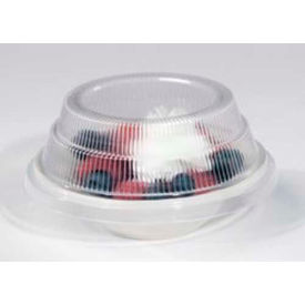 DINEX DX11880174 Dinex DX11880174 - Classic Disposable Dome Lid- Fits China Bread Plate & Fruit Bowl, 500/Cs, Clear image.