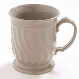 DINEX DX300031 Dinex DX300031 - Turnbury® Insulated Pedestal Base Mug, 8 Oz. 48/Cs, Latte image.