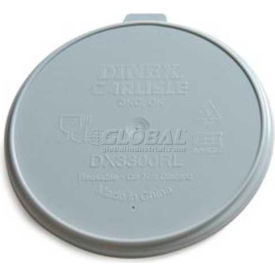 DINEX DX3000RL Dinex DX3000RL - Turnbury® Reusable Flat Lid 250/Cs, Translucent image.