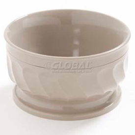 DINEX DX320031 Dinex DX320031 - Turnbury® Insulated Pedestal Based Bowl, 5 Oz. 48/Cs, Latte image.