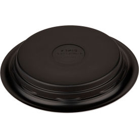Carlisle Sanitary Maintenance DXHHPL703 Carlisle® High Heat Disposable Plate, 7-3/4"Dia., Polypropylene, Black, Pack of 500 image.