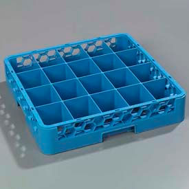 Carlisle Sanitary Maintenance RC2014 Carlisle RC2014 - Opticlean™ 20-Compartment Cup Rack, Carlisle Blue image.