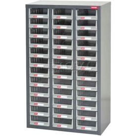 Lds Industries Llc 1010007 Shuter Parts Drawer Cabinet, 36 Drawers, Floor unit, 23"W x 11-1/2"D x 37"H image.