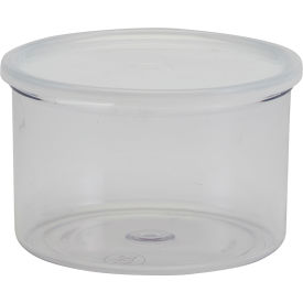 Cambro® Crock W/ Lid 6-1/4" Dia. x 4-5/16"H Clear