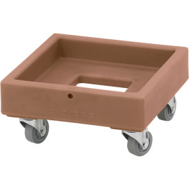 Cambro CD1313157 - Camdolly Milk Crate Coffee Beige Load Capacity 250 lbs