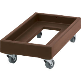Cambro CD1327131 - Camdolly Milk Crate Dark Brown Load Capacity 300 lbs.
