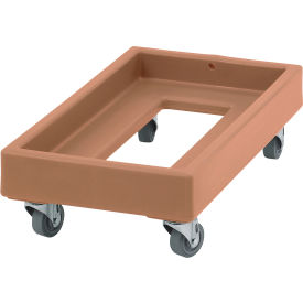 Cambro CD1327157 - Camdolly Milk Crate Coffee Beige Load Capacity 300 lbs.