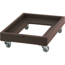 Cambro CD2028131 - Camdolly  For Milk Crates Dark Brown NSF