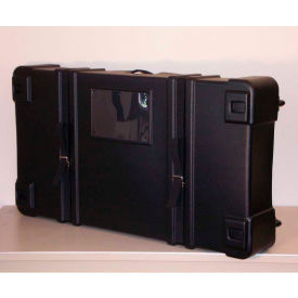 Case Design Corporation 278-30 Case Design 278 Expo II Telescoping Shipping Case - Trade Show Case - 30"L x 22"W x 8"H - Black image.