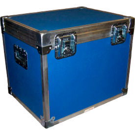 Case Design Corporation 843-2013-FF Case Design Top Of The Line Supertrunk Foam Filled 847-2013-FF - 20"L x 10"W x 13"H - Blue image.
