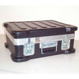 Case Design Corporation 929-22-FF Case Design Shippable Rugged Transit 929 Carry Case Foam Filled, 21-3/4"L x 13-1/4"W x 9"H, Black image.