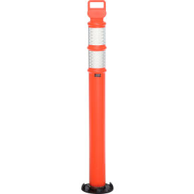 Cortina Safety Products 03-746ABC-CH Cortina Delineator Post - 42" - HD Plastic Base image.