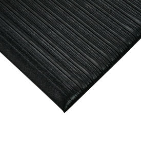 Superior Manufacturing Group, NoTrax 410S0535BL NoTrax® Airug® Anti Fatigue Mat 5/8" Thick 3 x 5 Black image.