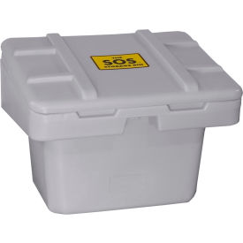 Global Industrial B2050637 Global Industrial™ Lockable Outdoor Storage Container, 30"Lx24"Wx23"H, 5.5 Cu. Ft., Light Gray image.