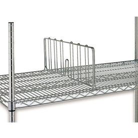 Metro DD18C 7"H Shelf Divider For Open Wire Shelving - 18" image.