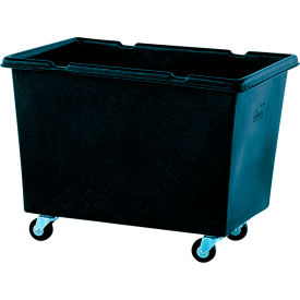 Techstar Plastics Inc 135AR-C-BLK Recycled Material Handling Carts - Smooth Walls, Plywood Base - 29"Wx41"Dx31"H image.