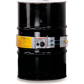 Expo Engineered AGM-55 L/R 120V Drum Heater With Thermostat Control For 55 Gallon Steel Drum, 60-250°F, 120V image.