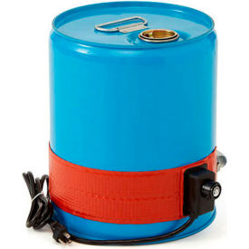 Briskheat Corporation ECONO05-1 BriskHeat® Indoor/Outdoor Drum Heater For 5 Gallon Steel Drum, 50-425°F, 120V image.