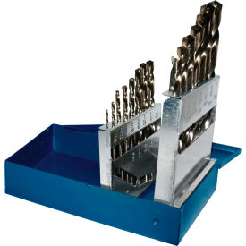 Century Drill & Tool 26115 Century Drill 26115 - Cobalt Drill Bit 15 Piece Set - 135° - 1/16" to 1/2" by 32nds image.
