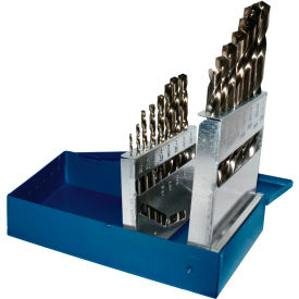 Century Drill & Tool 26315 Century Drill 26315 - Cobalt Drill Bit 15 Piece Set - 135° - 1/16" to 1/2" by 32nds image.
