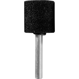 Century Drill & Tool 75216 Century Drill 75216 Mounted Grinding Point 1" Dia. 1/4" Shank Size W220 Aluminum Oxide image.