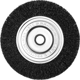 Century Drill & Tool 76841 Century Drill 76841 Bench Grinder Wire Wheels 4" Dia. Steel Crimped image.