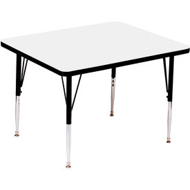 Correll Inc A3636-SQ-36 Activity Tables, 36"L x 36"W, Standard Height, Square - White image.