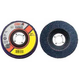CGW Camel Grinding Wheels Inc. 42124 CGW Abrasives 42124 Abrasive Flap Disc 4" x 5/8" 60 Grit Zirconia image.