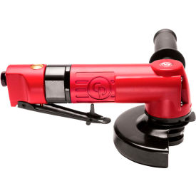Chicago Pneumatic Tool Company Llc 6151957222 Chicago Pneumatic Heavy Duty Angle Grinder, 1/4" Air Inlet, 12000 RPM, .8 HP image.