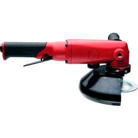 Chicago Pneumatic Tool Company Llc 6151959123 Chicago Pneumatic Heavy Duty Angle Grinder, 1/4" Air Inlet, 7500 RPM, 1.1 HP image.