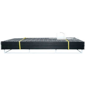 HDPE Ground Protection MatPak, 3' x 8', Black, 12/Pack view 2