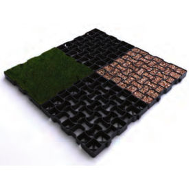 Justrite Safety Group GEO-2.4 Checkers® GeoGrid Light Duty Cellular Paving System, 19.5" Square, GEO-2.4 image.