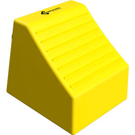 Checkers HD Ultra Class Mining Wheel Chock No Bracket 800 Ton Capacity 17-1/2"L x 14-1/2"W x 16"H 