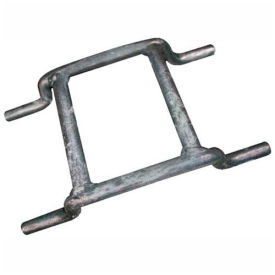 Justrite Safety Group RTL-D-G Checkers® Double Round Galvanized Turn-A-Link, RTL-D-G image.