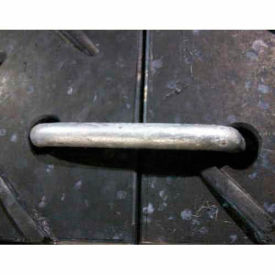 JUSTRITE SAFETY GROUP RTL-S-G Checkers® Single Round Galvanized Turn-A-Link, RTL-S-G image.