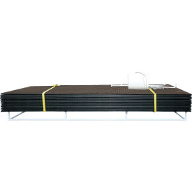 VersaMAT HDPE Ground Protection MatPak, One Smooth Side, 3' x 8', 12/Pack view 2
