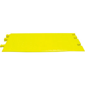 Checkers Ind Prod Inc WSA-125-RFAH-DY Checkers® Jacket 5-Channel Cable Protector, 65200 lb. Capacity, 37-1/4" x 21-1/4" x 2", Yellow image.