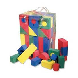 Chenille Kraft® WonderFoam® Blocks Assorted 68 Pcs/Pack