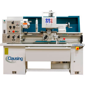 Clausing Industrial Inc. C1330VSJ-230V Clausing 13"L x 30"W Gap Bed Engine Lathe, Variable Speed, 3 HP, 230V, 3 Phase image.
