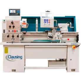 Clausing Industrial Inc. C1340J-AD-230V Clausing 13"L x 40"W Gap Bed Engine Lathe, 3 HP, 230V, 3 Phase image.